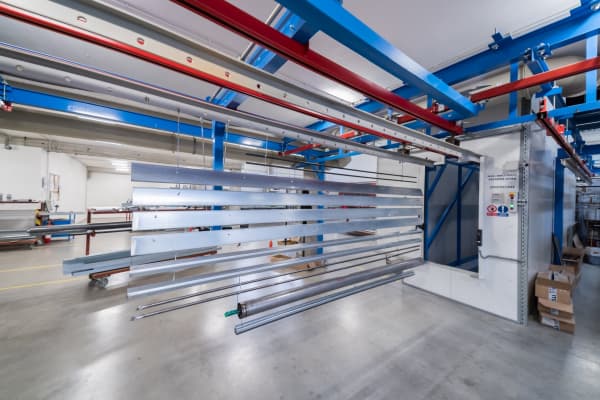 Powder coating plant